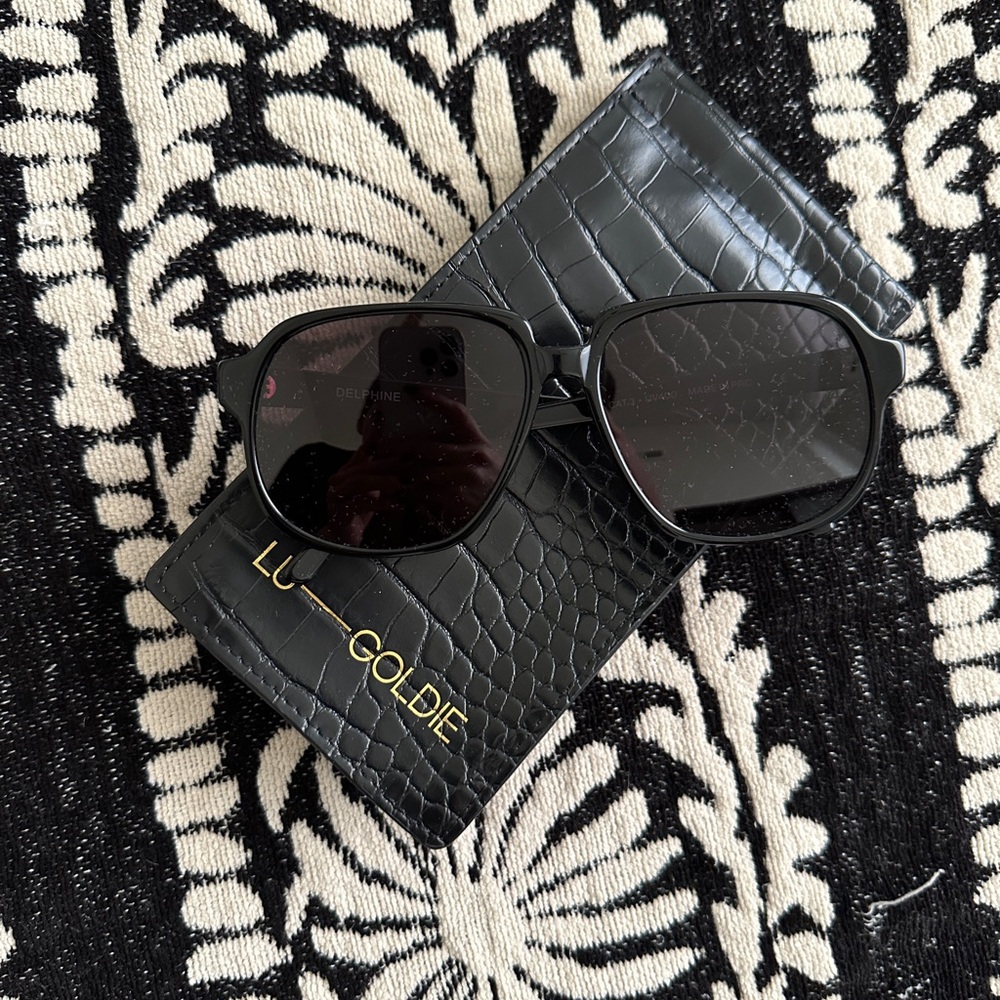 Lou Goldie Aviator Sunglasses
